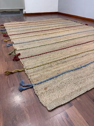 Alfombra Yute Tejida Mano Ikea