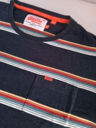 Camiseta Superdry Talla XL (L real) Hombre