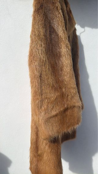 Pelliccia vintage marrone