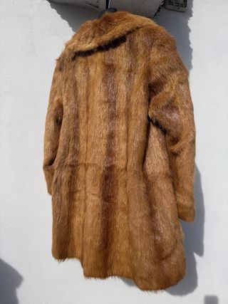 Pelliccia vintage marrone