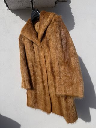 Pelliccia vintage marrone