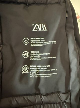 Chaqueta Zara Mujer Talla L Negra