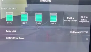 Bateria Original DJI Air 3S/Air 3 5 ciclos