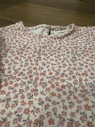 Lote 2 vestidos niña estampado floral