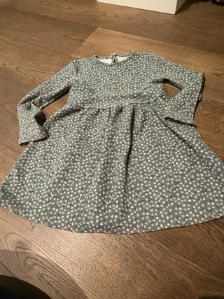 Lote 2 vestidos niña estampado floral