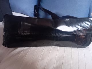 Borsa nera brillante Balenciaga