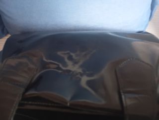 Borsa nera brillante Balenciaga