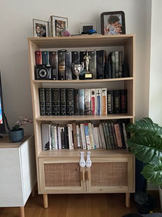 Estantería Madera y Ratán Maison du Monde