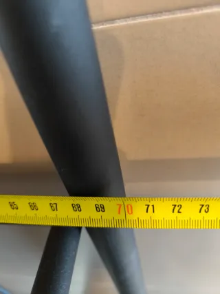 Estantería metal negro y madera