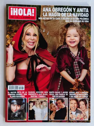 Lote 7 revistas ¡hola! Diciembre 2025 enero 2026