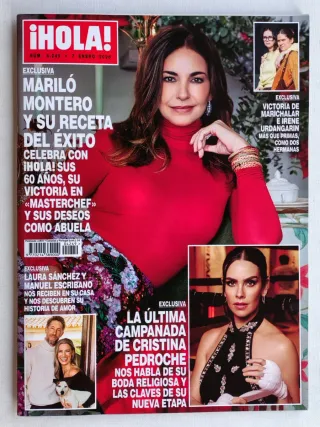 Lote 7 revistas ¡hola! Diciembre 2025 enero 2026