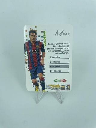 Messi Goldstar Limited Edition 1/45 Mundicromo 16