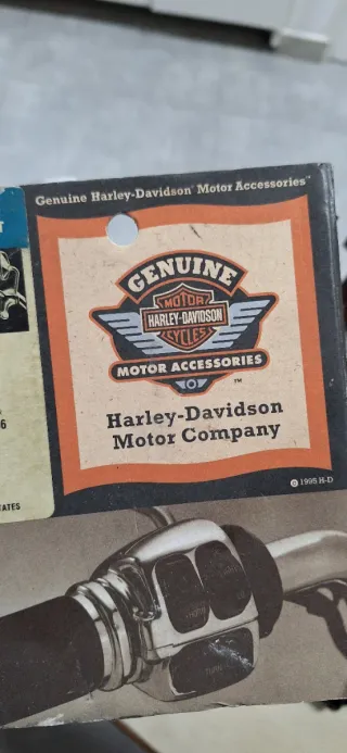 Kit switch pulsanti manubrio Harley Davidson nero