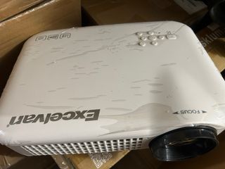 Proyector de iniciación blanco