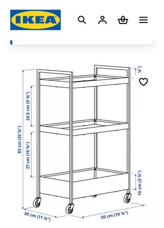 Carrito Auxiliar Ikea