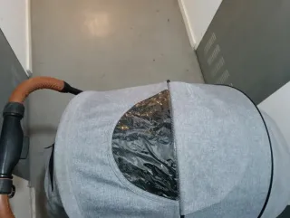 Silla de paseo para bebé gris