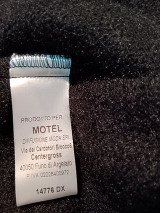 Cappotto donna taglia unica nero