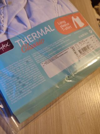 CAMISETA manga Larga Textura Espiga – Talla 42