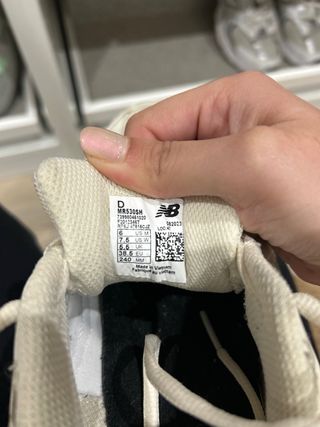 Deportivas New Balance Beige/Blanco