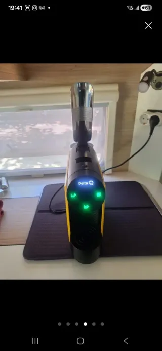 Cafetera Delta Q Amarilla