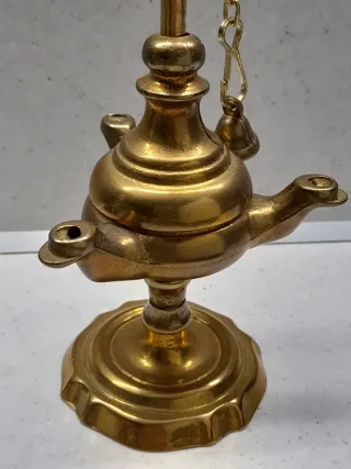 Lucerna fiorentina in ottone