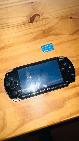 Consola Sony PSP 1004 Negra cn memory 512mb