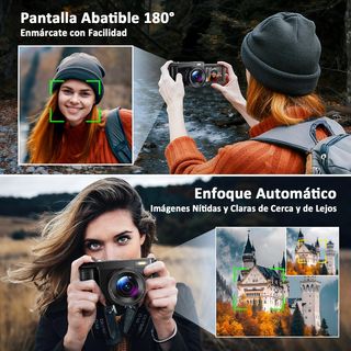 Cámara Digital 4K SIN ABRIR