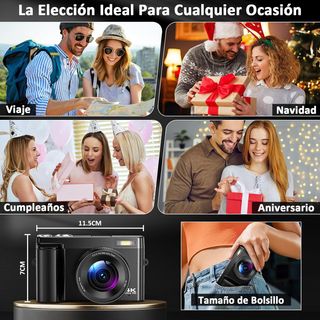 Cámara Digital 4K SIN ABRIR