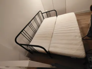 Cama extensible negra