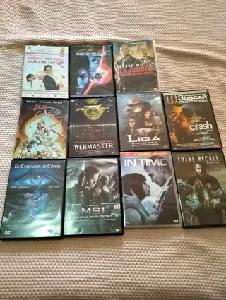 Lote 11 Películas DVD y Blu-ray