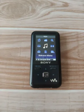 Sony Walkman NWZ-S615F Reproductor MP3/Video Negro