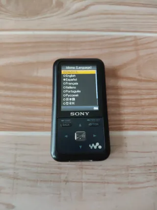 Sony Walkman NWZ-S615F Reproductor MP3/Video Negro
