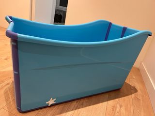 Bañera Plegable Infantil Azul 100*45*48 cm