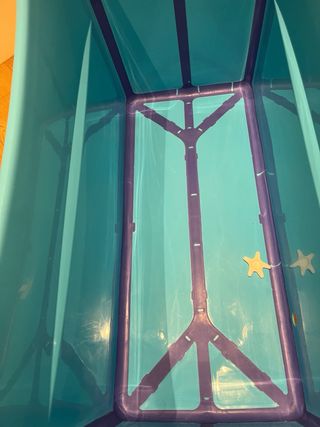 Bañera Plegable Infantil Azul 100*45*48 cm