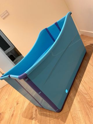 Bañera Plegable Infantil Azul 100*45*48 cm