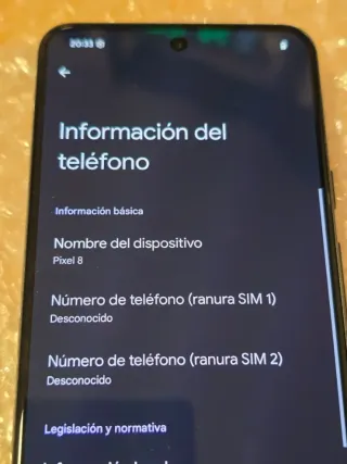 Google Pixel 8 256 GB Obsidiana