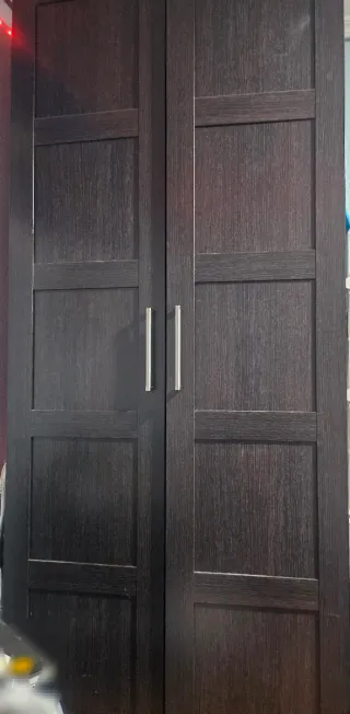 FINDE Armario Ikea 236x100x60 Marrón Wengue