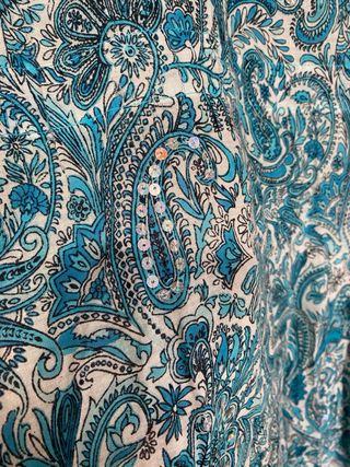 Vestido fresco estampado talla L