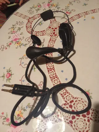 Auriculares Antiguos Guerra Mundial
