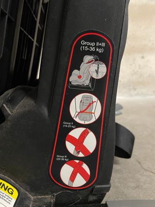 Silla coche Be Cool - grupo 2-3