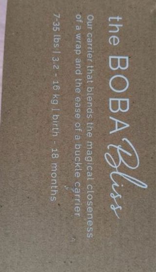 Fular Mochila Boba Gris