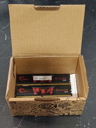 kit 2 memorias ram 16g (2x8g) dimm ddr4 2133mhz