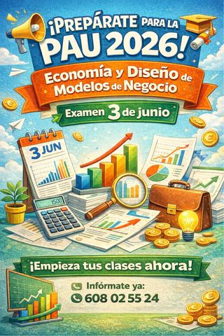 Preparación PAU Economía.