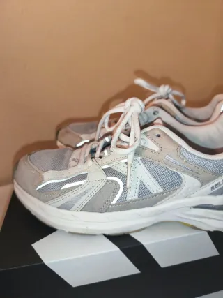 Zapatillas Kelme Retro Running Gris/Blanco