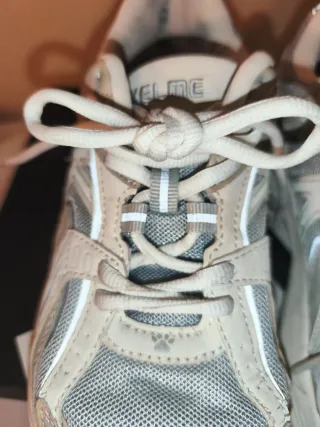 Zapatillas Kelme Retro Running Gris/Blanco