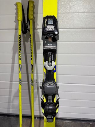 Esquís Rossignol Profesionales 1,98 con funda HEAD