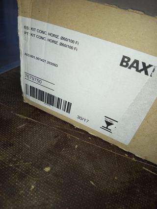 Kit Chimenea Baxi 60/100 7679750