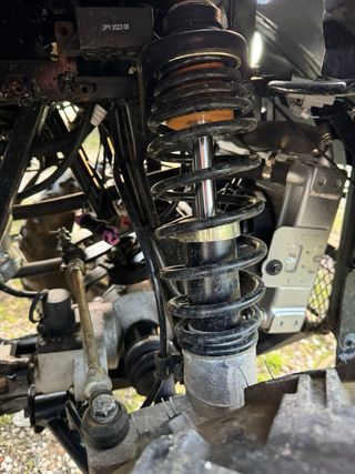 Quad ATV Todoterreno Negro y Gris Linhai 320 4x4