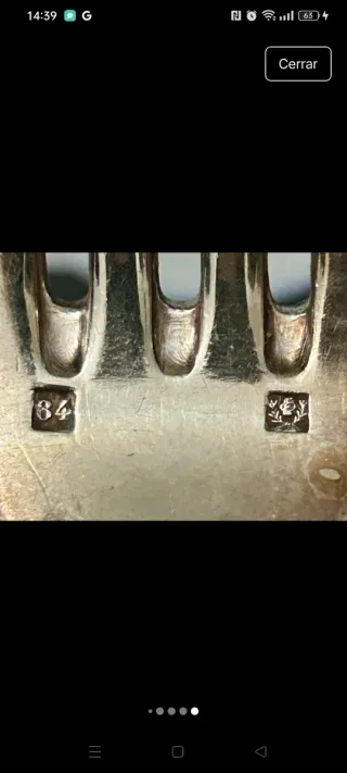 2 Tenedores y 2 Cucharas Antiguas