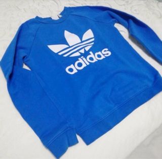 Sudadera Adidas Mujer Azul